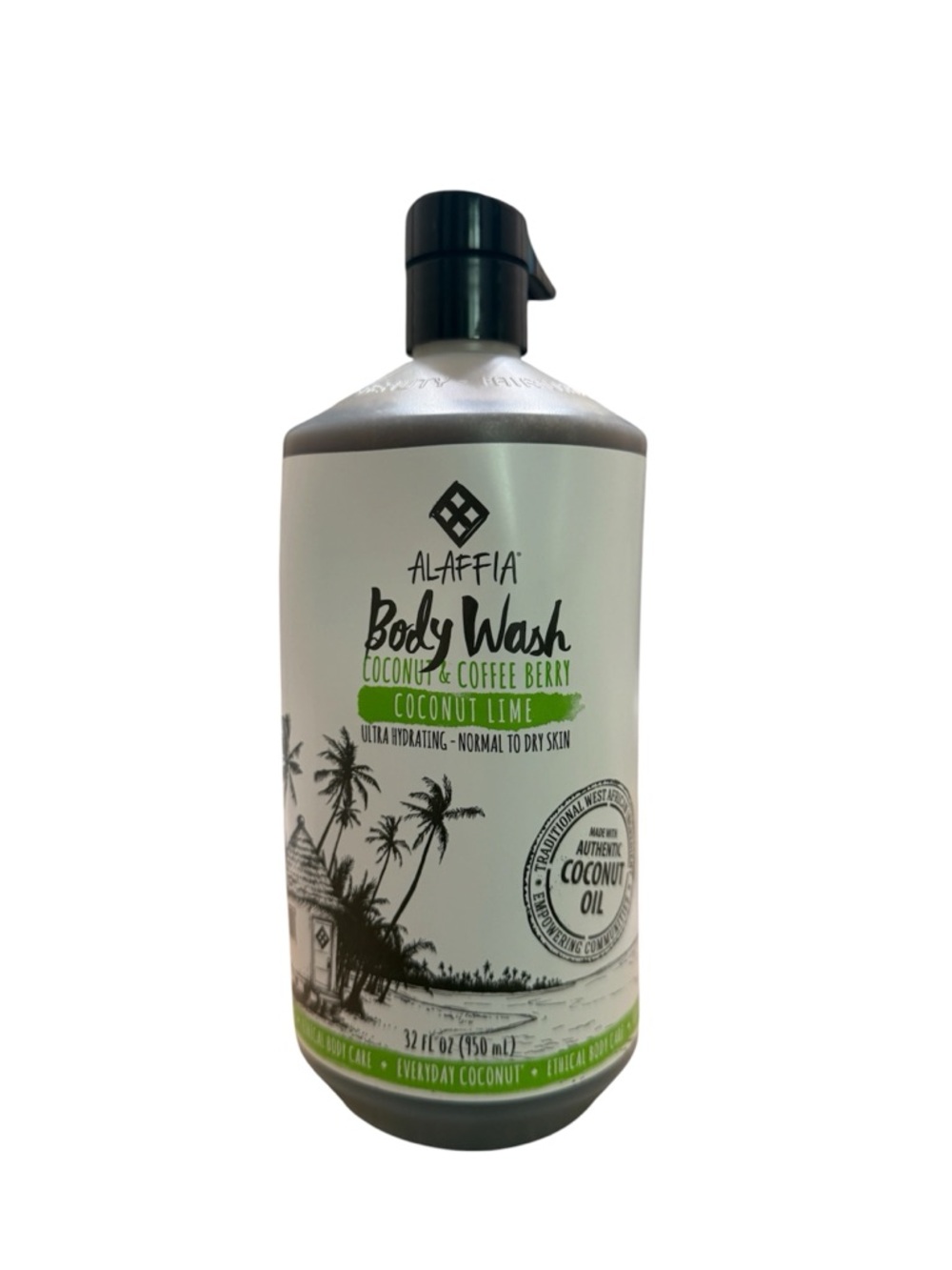 Alaffia Coconut Lime Body Wash - 32 oz.